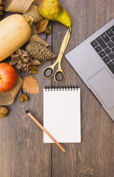 autumn-composition-notepad-with-vegetables autumn-composition-notepad-with-vegetables